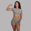 Kulia Koa Warrior Tee and Breeze Biker Shorts Set